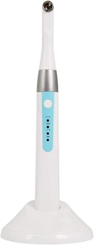 Lámpara dental LED, luz de fotopolimerización inalámbrica de 10 W con punta de blanqueamiento, alta potencia para un curado eficiente en clínicas