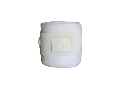 Bandes polaires de dressage Los Nietos blanches pour sublimer vos séances