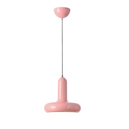 NICRX Suspension Luminaire Moderne Coloré avec Douille E27 et Câble Réglable 150cm, Plafonnier Métal Peint pour Cuisine, Chambre, Salle à Manger, Café ou...