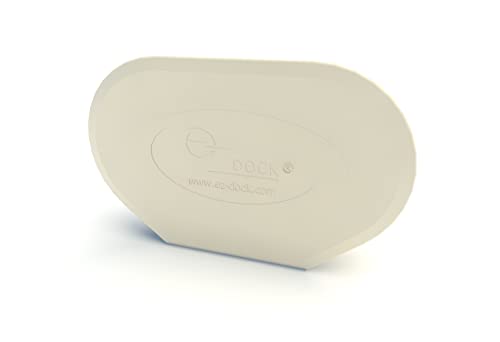 EZ Dock Pocket Filler with Retainer Clips (6-Pack Beige) Covers Unused Coupler Pockets for a Smooth Safe Dock Surface