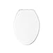KOHLER K-5588-0 Purefresh Elongated Deodorizing Toilet Seat with Nightlight, Grip-Tight Bumpers, Quiet-Close Seat, Quick-Release Hinges, Quick-Attach Hardware, No Slam Toilet Seat, White