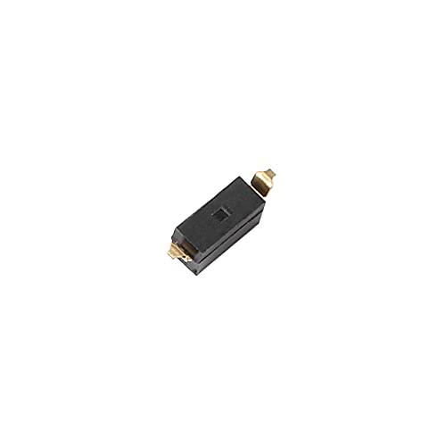 Uxcell 2 Pcs Black Dip Switch 1 Positions For Circuit Breadboards Pcb Surface Mounted Devices Type #TOP3