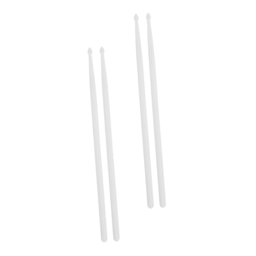 Baquetas luminosas de nailon para batería, juego 4 piezas miniatura 1