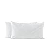 14×24 Pillow Inserts Shredded Memory Foam Fill High Density Throw Pillow Inserts with Long Support Home Couch Hotel Collection Cotton Fabric 2 Pack