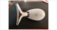 Facial and Neck Massager Red Light Therapy for Face True Beauty Micro Glow Neck and Facial Sculpting liftingTool Wrinkle Remover (WHITE)