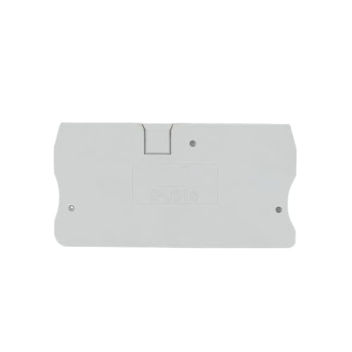 Placa final D-ST6 de aislamiento para bloque de terminales y carril DIN, 1 unidad