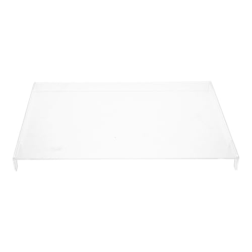 UKCOCO Cubierta Transparente para Teclado Acrílica y Antipolvo Protector Resistente Arañazos para Teclados de Ordenador y Portátil Compatible con Escritorio