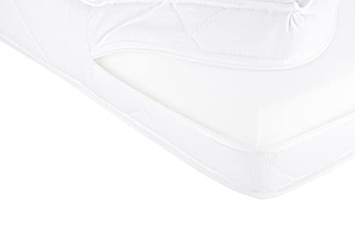 Best For Kids Matras 60 x 120 x 11 cm met TÜV-certificaat 100% jersey gewatteerd en zacht kindermatras - Afbeelding 6