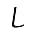 Initial L - 2 Carat