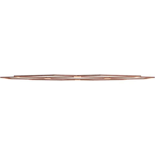 Image of Ekena Millwork 38 inchOD x 16 1 /4 inchID x 1 /4 inchT Florin Wood Fretwork Pierced Ceiling Medallion, Cherry