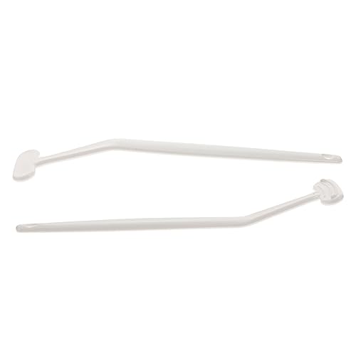 BESTYASH 2Pcs Portable Tongue Scrapers for Fresh Breath Durable Household Tongue Cleaning Tools Oral Care for Daily Use