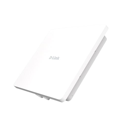 Image of D-Link Nuclias Connect AX3000 Wi-Fi 6 Dual Band PoE Outdoor Access Point Compact with 2.5GB Ethernet Port (PoE+) Design Wall Ceiling Mountable (DAP-X3060OU)