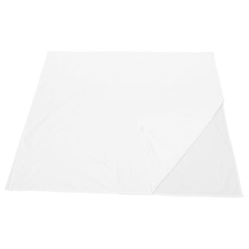 SEWACC Hospital Bed Sheets Fitted Cotton Bed Cover White 1.2m Washable Breathable Medical Bedding for Healthcare