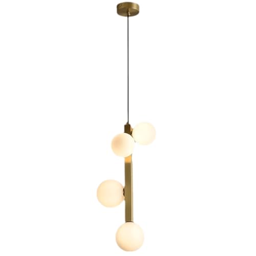Lustres de plafonniers d'architecte en verre moderne et métal pour grand salon