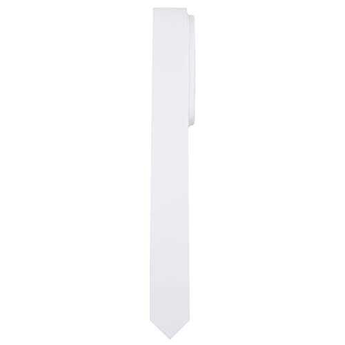 Image of Jacob Alexander Ultra Skinny 1.5 inch Men's Solid Necktie