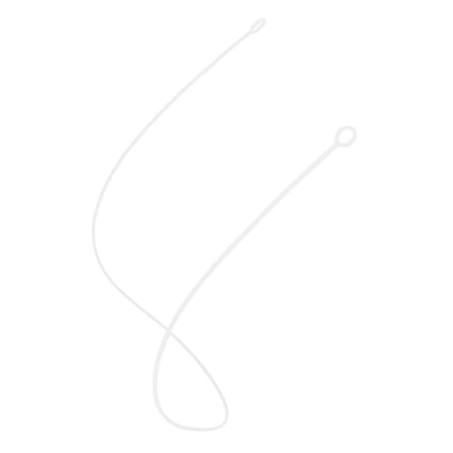 ETHZZLE 小型イヤホン用シリコン製着脱式ストラップ 耳栓紛失防止 ネックレス型コード 軽量柔軟で快適な装着感 日常 旅行に