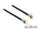 Produktbild DELOCK Antennenkabel mHF 4L Stecker zu mHF 4L Stecker 1,13 20cm