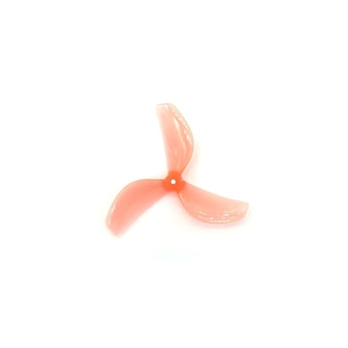 Hélice 3 pales 45mm anti-vibration rose pour réparer un arbre 1.5mm