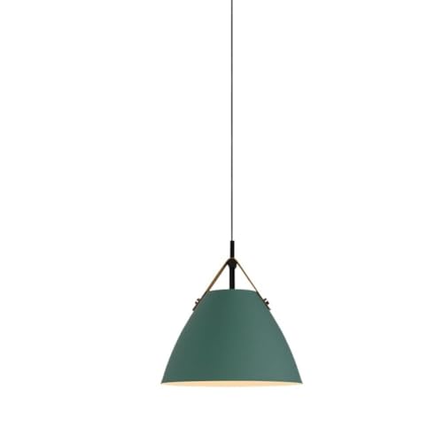 Lámpara colgante rústica simple para iluminar mesas de comedor oscuras