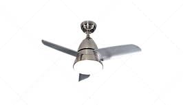 Avant FB-02 Ceiling Fan with Light, Luxury Modern Fan with Remote, Noiseless, Clockwise-Anticlockwise direction Fan with Anti dust blades || Brushed Nickel