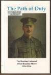 The Path of Duty: The War Letters of Alwyn Bramley-Moore 1550565672 Book Cover