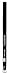 Rimmel London Exaggerate Waterproof Eye Definer Eyeliner, Highly Pigmented, Long-Wearing, Built-In Smudger, 262, Blackest Black, 0.01oz