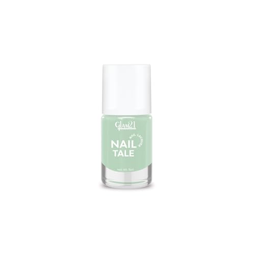 Image of Glam21 Nail Tale Nail Polish | Glossy Gel Finish | Rich Pigmentation | Chip Free | Quick Drying Formula | Long Lasting Nail Polish for Women | 9ml | Shade-33