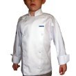 CHEFSKIN KIDS Children CHEF WHITE SET : 1 LONG SLEEVE CHEF JACKET + 1 CHEF HAT + 1 CHEF APRON (BABY (FITS 8-36 MOS.))
