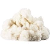 Cotton Organic Raw Cotton Desi Rui ansodarFarm Kapas Natural Color for Puja and Craft(500GRAM)-image-28