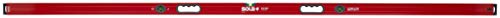 Image of SOLA LSB96 Big Red Aluminum Box Beam Level with 3 60% Magnified Vials, 96-Inch