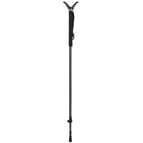 Bastón Horquilla monopod Trimax GEN1 (80 130cm) | Bípode para Disparar con precisión con carabinas, Rifles y escopetas de balines/Aire comprimido y Armas largas en General. Trimax
