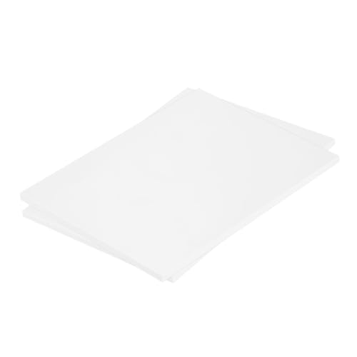 MECCANIXITY ABS Plastic Sheet 8 Inch x 6 Inch x 0.24 Inch ABS Styrene Sheets for Building Model DIY Crafts Panel White 2 Pcs