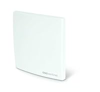 SCS Sentinel CFI0025 CFI0025-Elektronischer kabelgebundener 230V Türgong mit integriertem 5V Transformator-8 Melodien-Material ABS-Innenraum- ElektroBell, Weiß