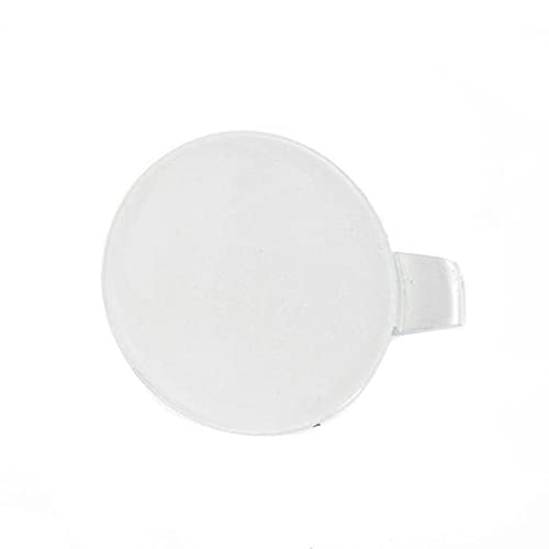 JJZRB Capuchon de Couverture d'oeil de Crochet de remorquage de Pare-Chocs Avant en Plastique, pour pièces extérieures de Capuchon de Couverture de remorque Tesla modèle 3 2021 Cover