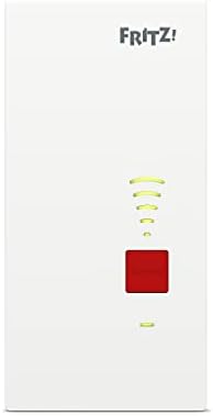 AVM FRITZ!Repeater 2400 międzynarodowy , (Wi-Fi Mesh Repeater AC+N, dwuzakresowy do 1.733 Mb/s (5 GHz) i do 600 Mb/s (2,4 GHz), 1 x port sieciowy Gigabit)