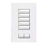 Lutron QSWS2-5BRLN-WH Electrical Distribution Product White