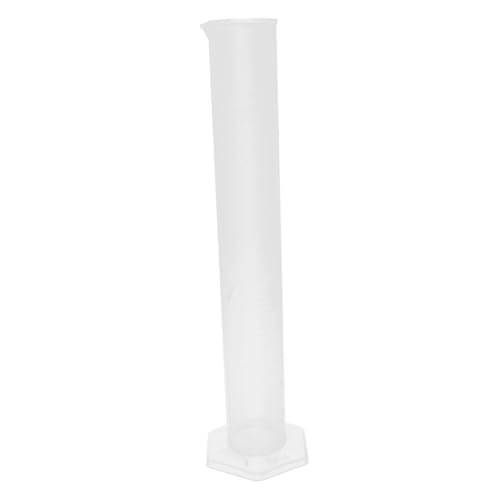 Dulcicasa 500ml 多目的水量計雨量計 ? 芝生庭園対応屋外用プラスチック製測定ツール、科学教育にも適した簡単設置型 (30.00X7.20X7.20CM)