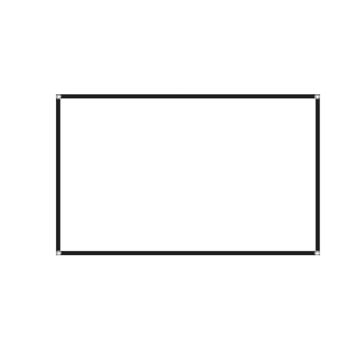 Pantalla portátil plegable para proyector 200 pulg 16:9