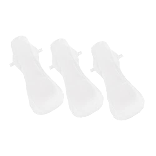 FRCOLOR 3pezzi Assorbenti Igienici Riutilizzabili Per Donne Morbidi e Traspiranti Lavabili e Comodi Per Ciclo Mestruale