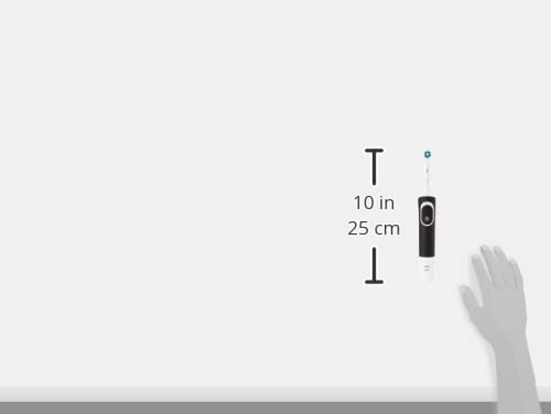 Cepillo de dientes eléctrico Oral-B Pro Vitality Cross Action, recargable, color negro