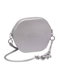 Havaianas Borsetta con tracolla Donna Bag Diamond Borsa in gomma (Bright Silver)