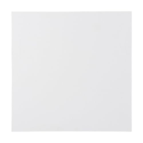 Ideen mit Herz Leinwand auf MDF-Rahmen | 2 Stück | Keilrahmen | Künstler-Leinwand | zum Bemalen mit Acryl- oder Öl-Farben | 390g/m² (40 cm x 40 cm)