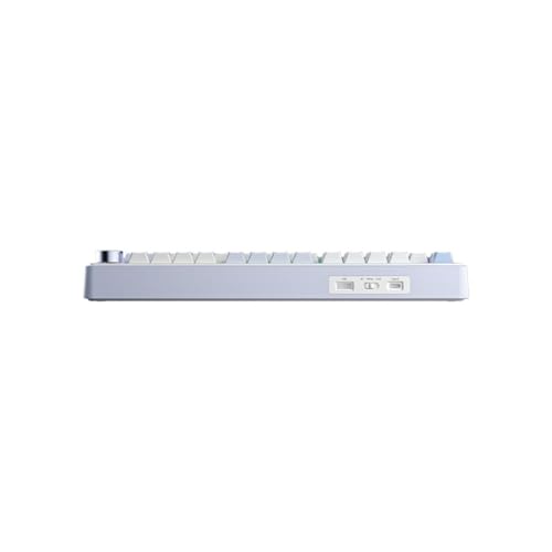 Aula F75 Mekanik RGB TKL Gray Switch Kablosuz Makrolu Hot Swap Klavye Buz Mavisi