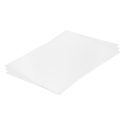 MECCANIXITY ABS Plastic Sheet 16 x 12 x 0.06 Inch ABS Styrene Sheets for Building Model DIY Crafts Panel White 3 Pcs