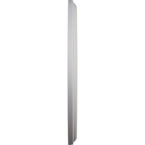 Image of 15 3 /4 inchOD x 3 7 /8 inchID x 3 /4 inchP Berkshire Ceiling Medallion (Fits Canopies up to 7 inch), Hand-Painted Ultra Pure White
