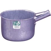 万能杓 15号 【日本製】【120cm木柄付き】トタン 2.6L柄杓 肥料杓 水杓