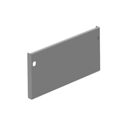 48190 Van Storage Shelf Retainer Lip | For 10 in Shelf | Mount At Floor Level | Gray