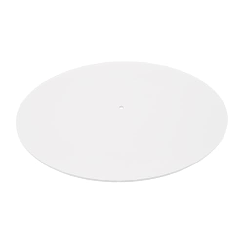 GLSTOY Acrylic Turntable Mat Skid Disc Protective Pad for Vinyl Record Players Reduces Vibration and Noise Enhances Sound Quality Durable and Elegant Design for Phonographs