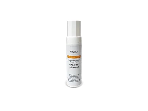 KGM Reparaturlack für Sockelleisten weiß (RAL 9010) - Inhalt: 12 ml