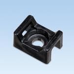 Panduit, SGTM3S10-C0, The Cable tie Mount is Black and is Applied with a #10 (M5) Screw. It is 0.86 (21.8 mm) Long and Made of Weather-Resistant Nylon 6.6 which Increases Mechanical Stre(500 Item/s)